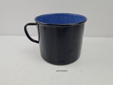 Emaille Topf Pflanzgefäß