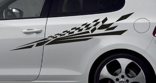 Aufkleber auto set car - set, style