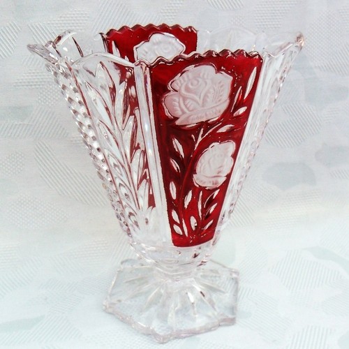 Sehr schwere ovale vase - schwere,