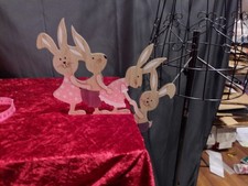 Kantenhocker/Deko/neu/Holz/Has