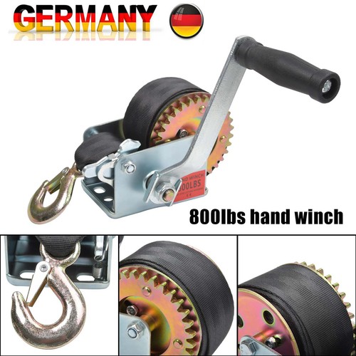 800lbs handseilwinde gurt - handseilwinde, 6m