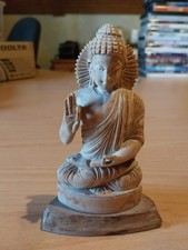 Shiva Buddha Figur Sandelholz Schnitzarbeit ca.14 cm groß
