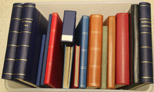 Umfangreicher Briefmarken Restebestand DEUTSCHLAND 16 Alben - 18 KG Material