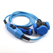 Elektron Personenschutzleitung-Dreifachkupplung PRCD-S 020792 NOV