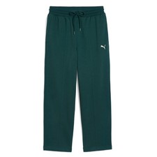 PUMA Jogginghose Sporthose Freizeithose Class Relaxed Pintuck grün Herren
