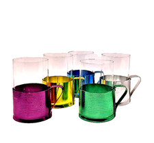 5er Set DDR Teegläser