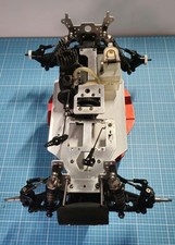 RC Thunder Tiger Panda 2 WD CHASSIS Vintage Nitro Verbrenner. No Graupner Robbe