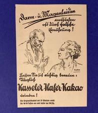 Kasseler Hafer-Kakao, 1936
