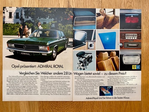 Opel präsentiert admiral - opel,
