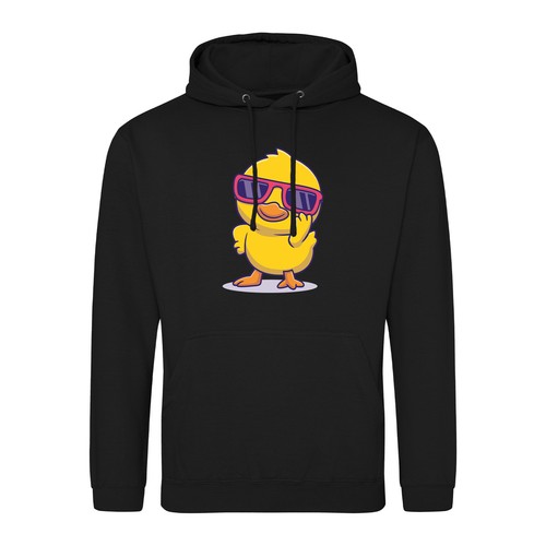 Unisex hoodie cool - hoodie, küken