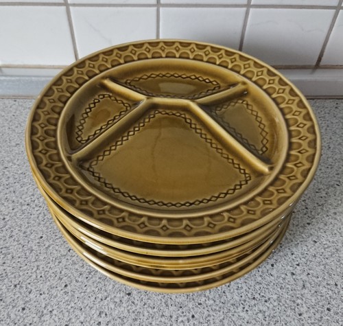 Fondueteller stück keramik - fondueteller,