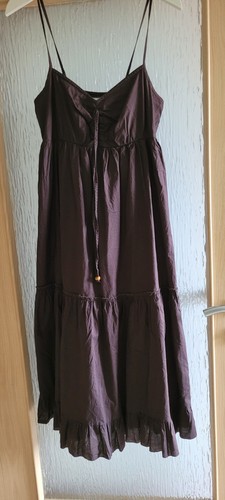 Schönes braunes sommerkleid - schönes,