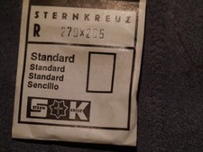 6 Sternkreuz Uhrengläser