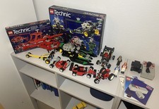 Lego Technik Konvolut | 80er 90er Oldshool Bausteine Set Elektrisch Minifiguren