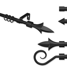 Teleskop Vorhangstangen