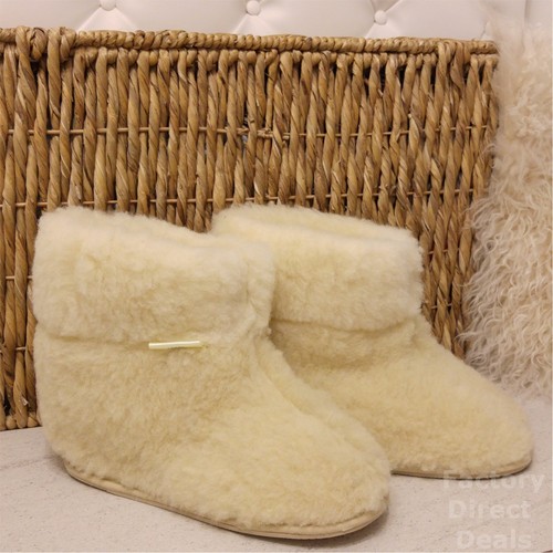 100 schafwolle stiefel - 100%,