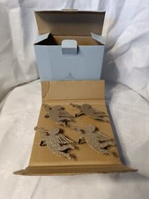 Partylite Kerzen Deko Dekoengel Barock Set 4 Stück Gold P8840