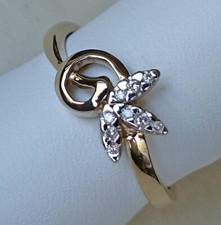 Bandring Brillanten aus 375