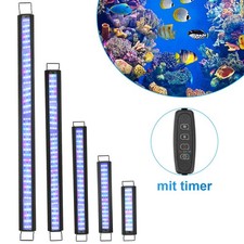 LED Aquarium 30-130cm RGB Beleuchtung Aquariumleuchte Lampe Süßwasser Aquarien