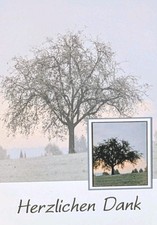 Trauer Danksagungskarten mit
