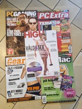 Computer Zeitschriften 2000er 90er auf schwedisch PC Mac Gaming Retro