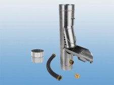 Regensammler Zink mit Korb DN