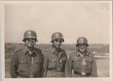 Foto, Wk2, drei junge Soldaten