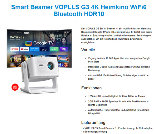 Smart projector google - smart,
