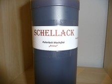 1L Schellack Prima Wachsfrei Möbellack Politur Holzlack Schellackpolitur Dunkel+