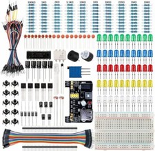 830x Kontakte Steckboard Steckbrett Breadboard+Jumper Wire Kabel Set Für Arduino
