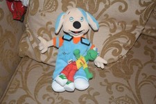 Max und Oyo Plüsch Kuscheltiere Lernserie Französisch Selten Hund und Wurm