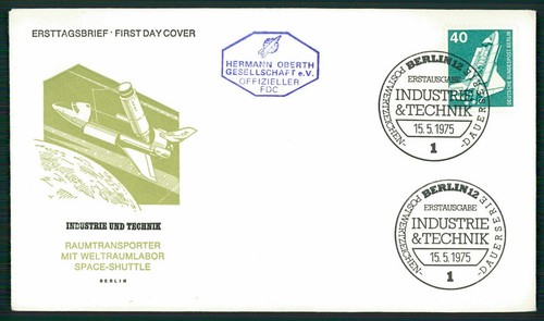 Brd offiz fdc 1975 - fdc,