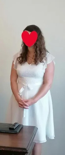 Kurzes hochzeitskleid - kurzes, /