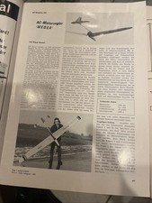 Bauplan für Motorsegler