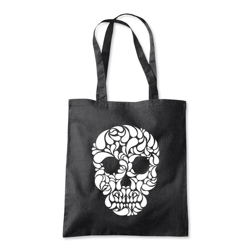 Totenkopf kopf tasche - kopf,