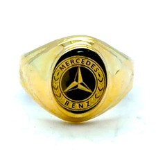 14K 585 Gold Mercedes Benz