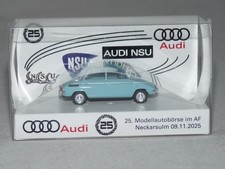 Busch Sondermodell NSU 1000 TT Modellautobörse Neckarsulm 2025 (Druck Motorha...