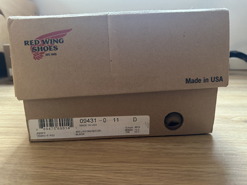 Red wing williston oxford - red,