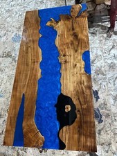 Exklusiver blauer Epoxidharz