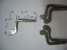 5 x Wiener Vorreiber, Fensterreiber, Riegel, Hasenstallreiber, Rest-sonderposten