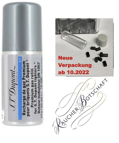 Dupont gas feuerzeug blau - dupont-gas,