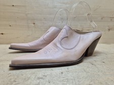 MUSTANG DAMEN PUMPS MULES MIT KITTEN HEEL ABSATZSCHUHE GR:41 UK:7.5 ROSA/ROSE