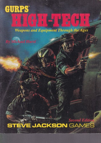 Gurps high tech - weapons, and