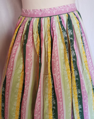 H707 dirndlschürze rosa - h707,