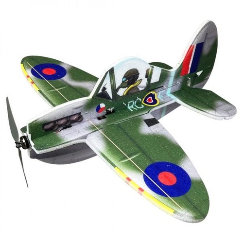 Cartoon warbird spitfire - warbird,