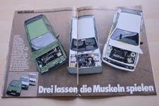 Rallye Racing 04/1982 Opel Kadett D Irmscher Doppelvergaser mit 105PS im TEST au