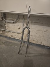 Fahrrad Gabel Chrome 1  1/8