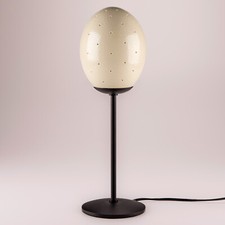 Tischlampe Straußenei