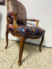 1X Sessel Louis XV-Stil Stuhl Louis Pierre Count Blandin Frankreich Armlehnstuhl