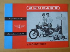 ZÜNDAPP  Prospekt  60er Jahre